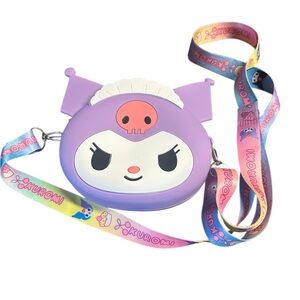 Kuromi Purple Kids Crossbody Bag